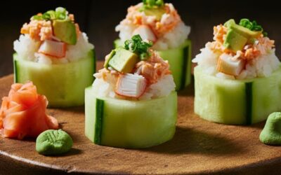 Cucumber Sushi Cups Recipe