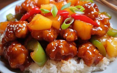 Super Easy Sweet & Sour Chicken or Meatballs