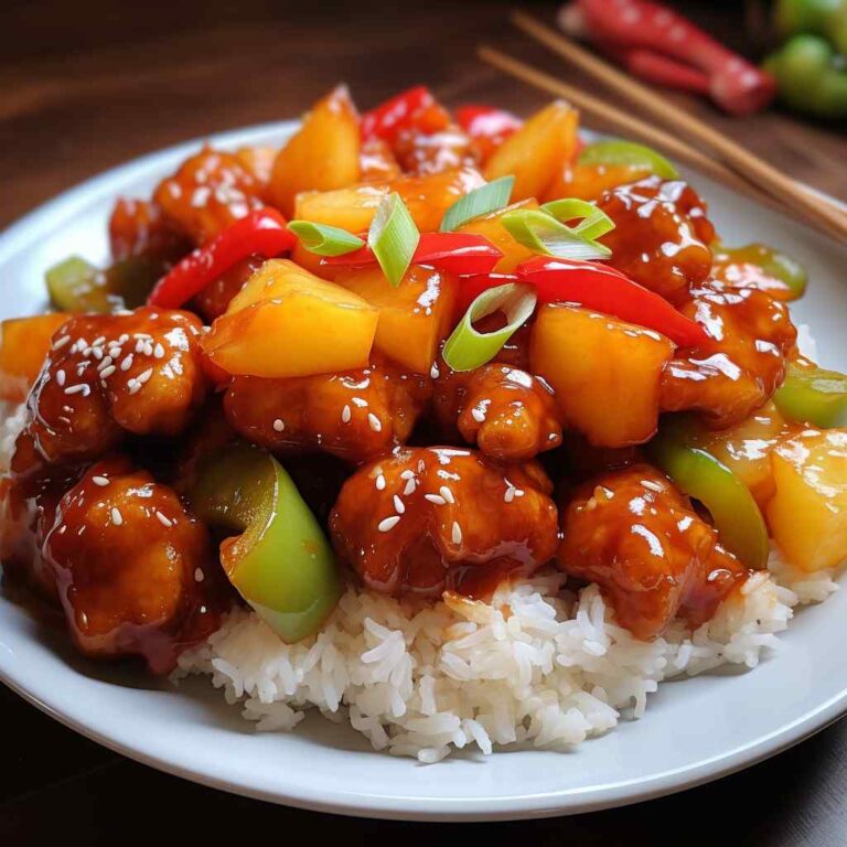 Super Easy Sweet & Sour Chicken or Meatballs