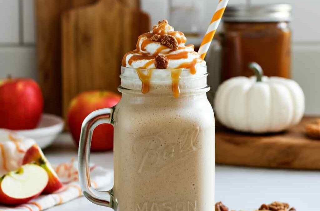 Caramel Apple Pie Protein Smoothie