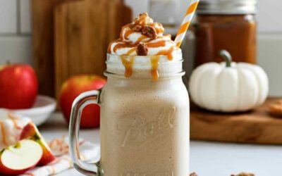 Caramel Apple Pie Protein Smoothie