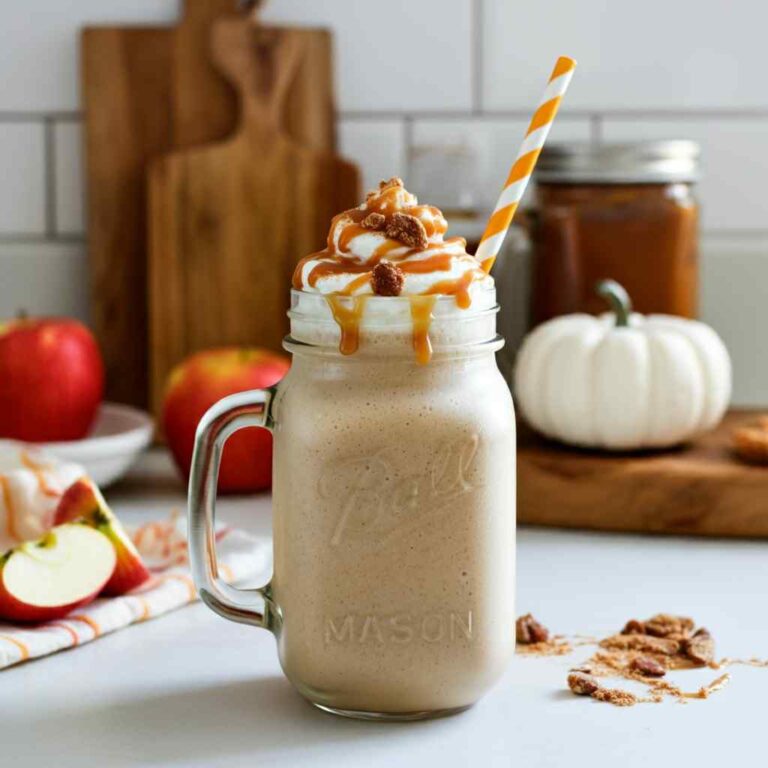 Caramel Apple Pie Protein Smoothie