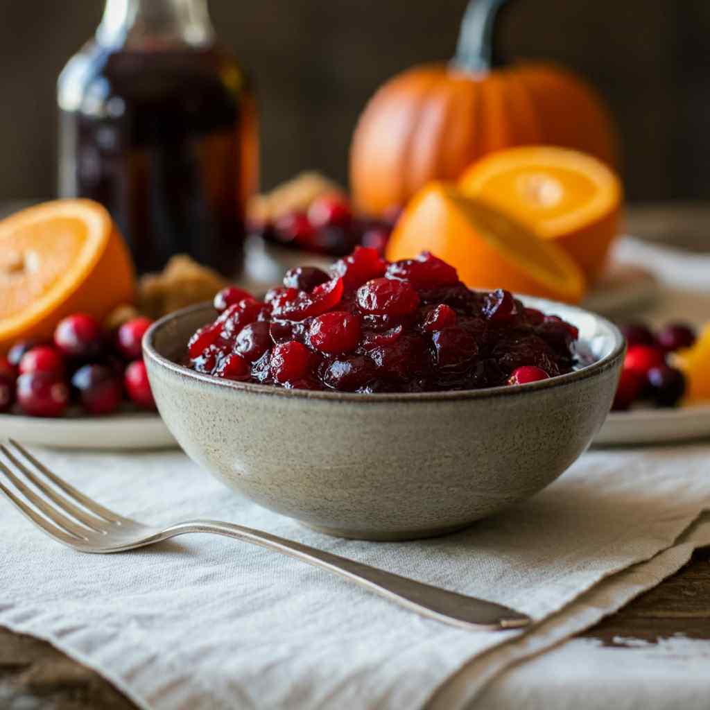 Homemade Cranberry Orange Sauce