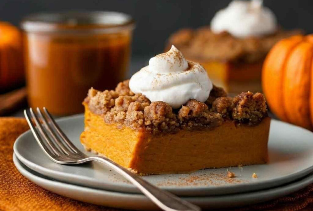 Easy Pumpkin Dump Cake Dessert