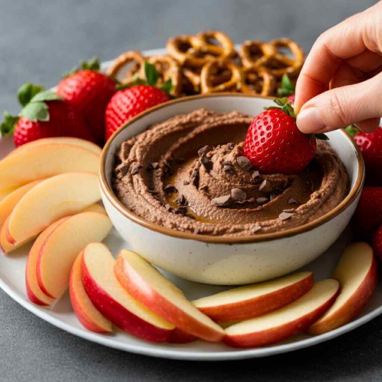 Chocolate Hummus – Great for Dipping!